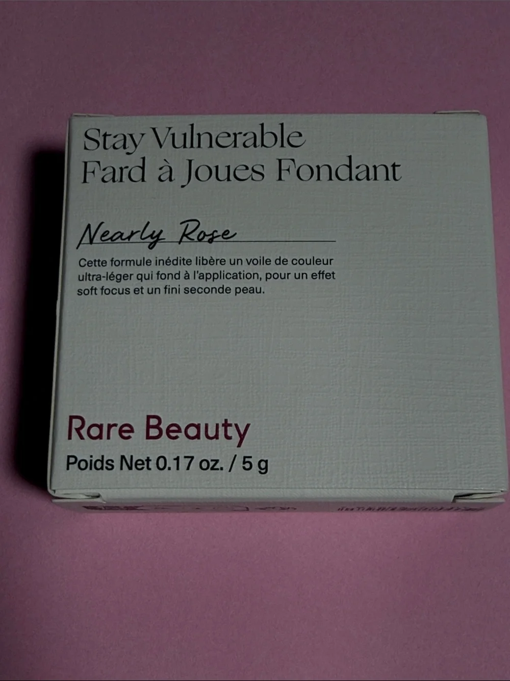 Rare Beauty delivers finish blends